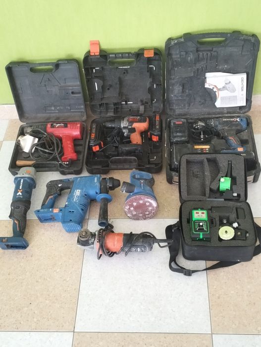 Vendo conjunto de ferramentas