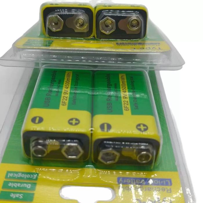 Аккумулятор Крона 9V 4500 mWh