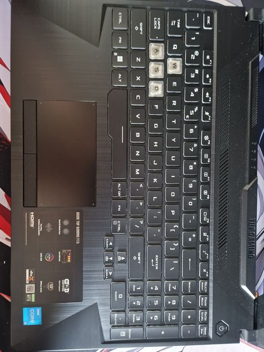 Laptop gamingowy Asus Tuf Gaming f15