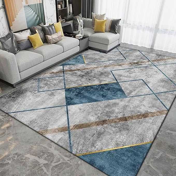 NOWY Dywan Geometryczny do Salonu Nowoczesne Wzory Elegancki Loft 200x300