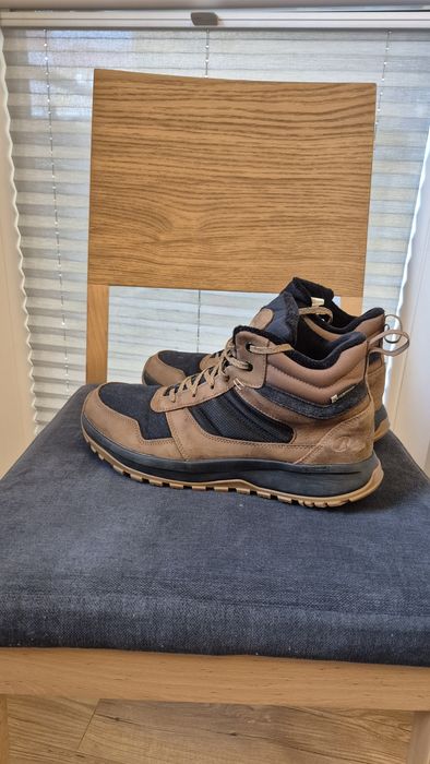 QUECHUA NH500 Hybrid Buty turystyczne męskie skóra 42