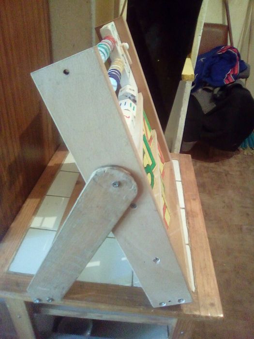 Quadro didáctico para crianças