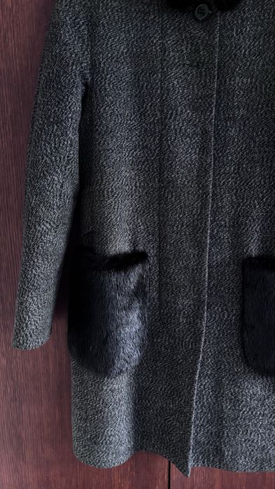 Пальто жіноче драпове