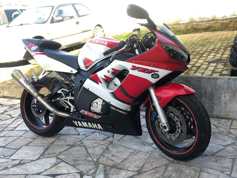 Yamaha r 6 avariada