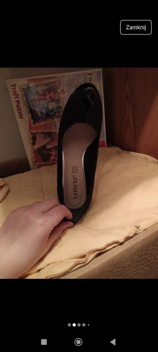Buty na obcasie Lasocki rozmiar 37