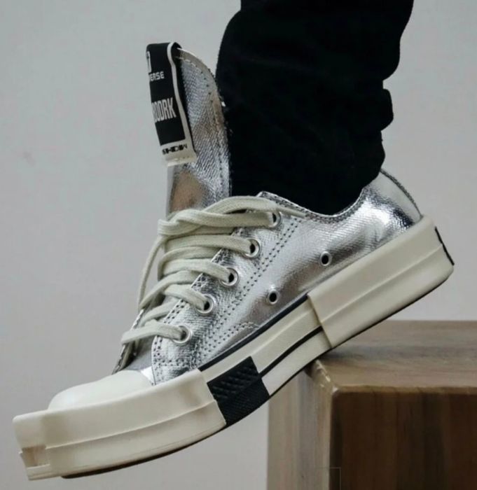 Buty Rick Owens Drkshdw x Converse TURBODRK Metallic r.45