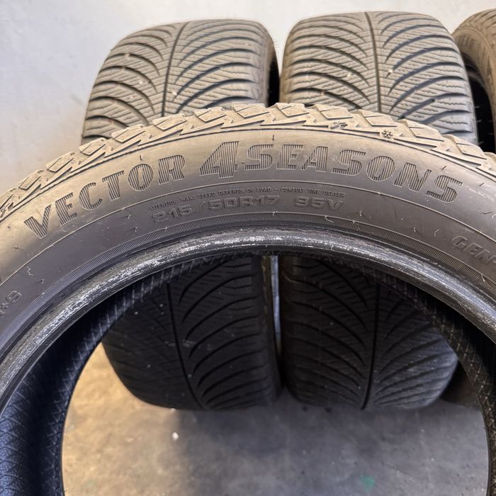 4 шт всесезон 215/50/17 goodyear vector 4 season
