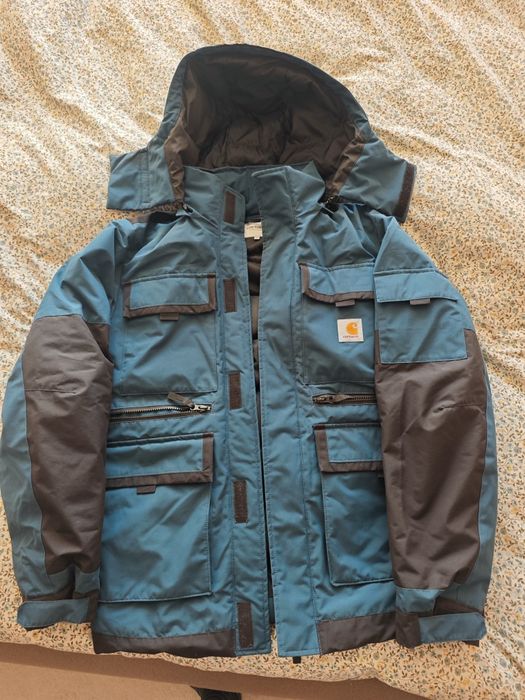 CARHARTT wip hendom jacket duck blue