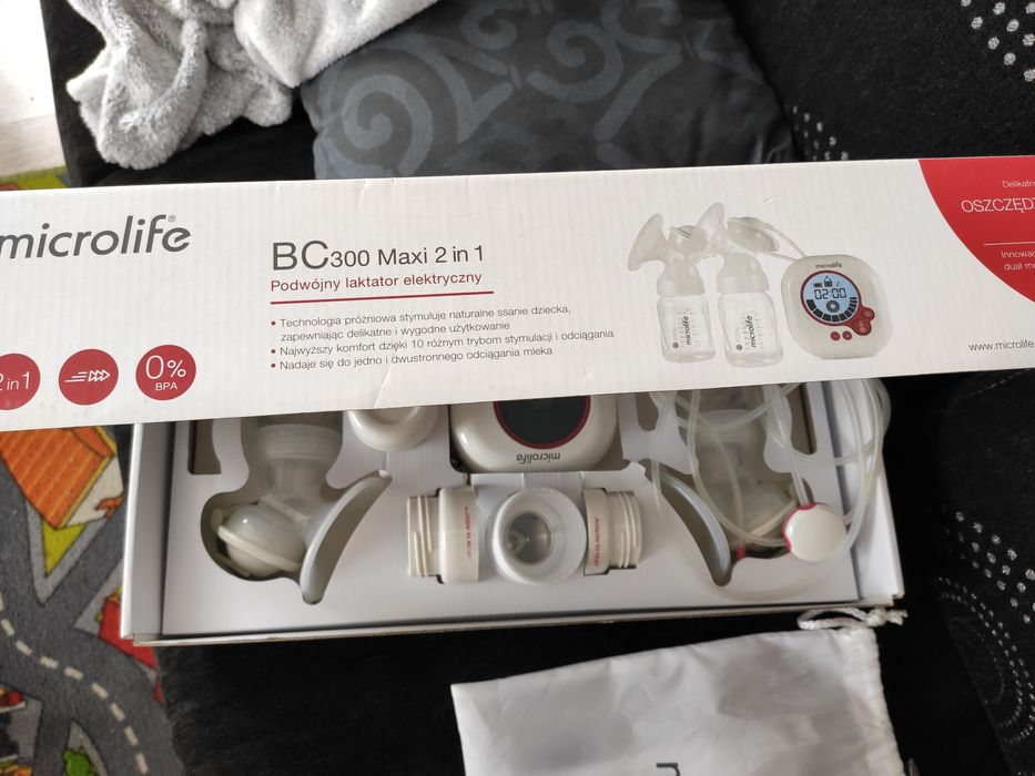 Sprzedam laktator Microlife BC300 Maxi 2in1