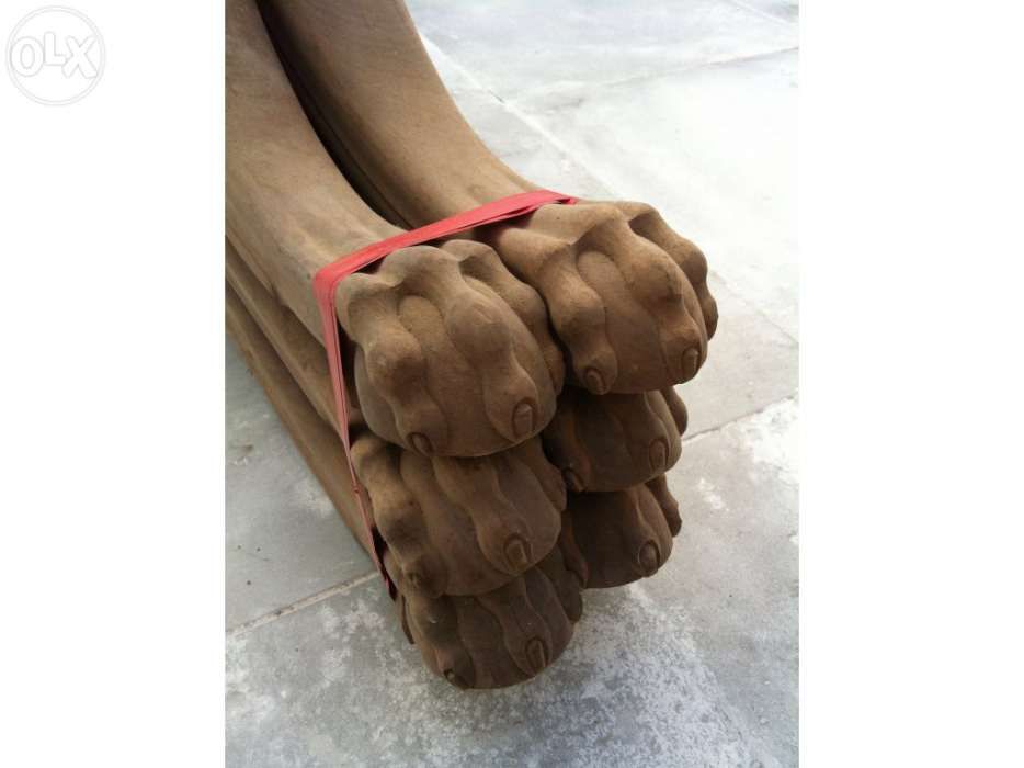 Pés para móveis - pata de leão