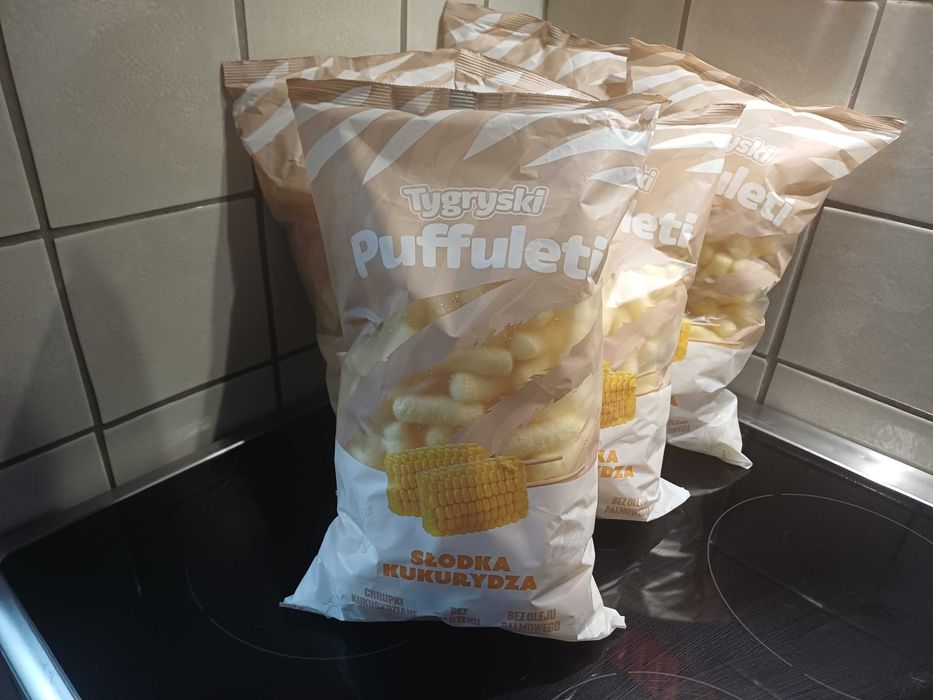 Chrupki kukurydziane Tygryski Puffuletki