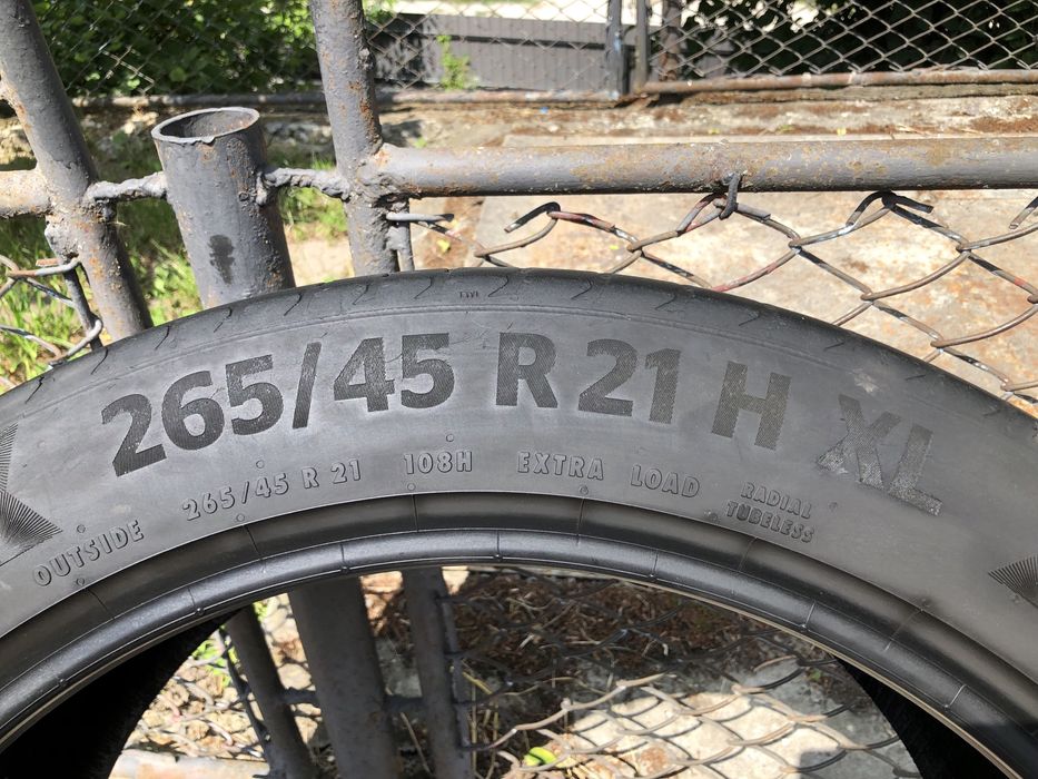265/45/21 Continental Premium Contact 6