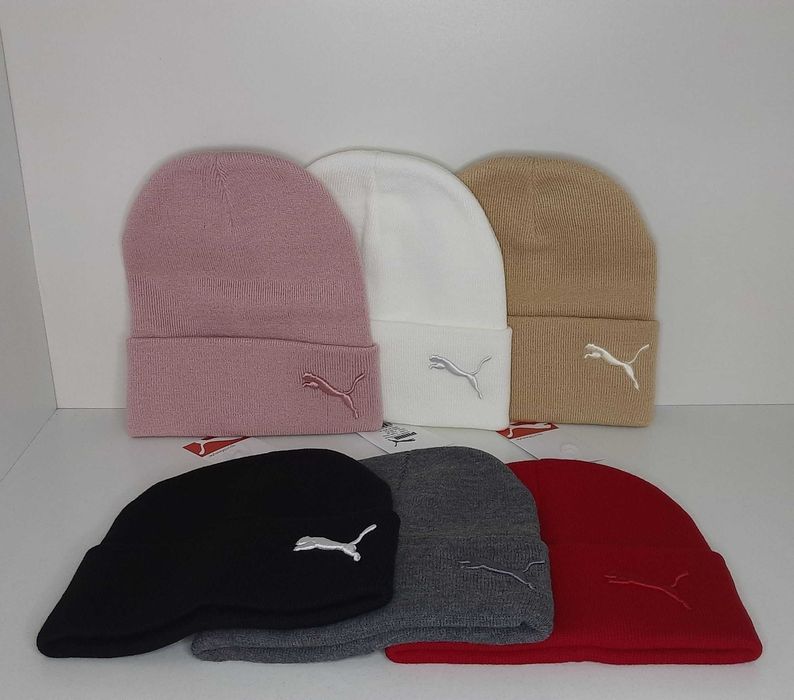 Женская шапка Puma (Турция) цвет разный.