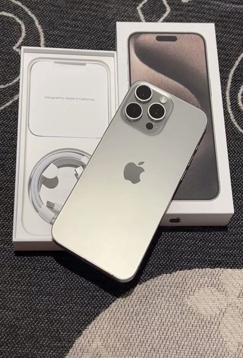 Apple iPhone 15 Pro Max-8GB RAM 256GB-IOS Face ID