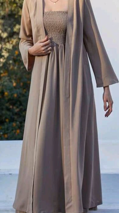 Vestido e casaco duas peças