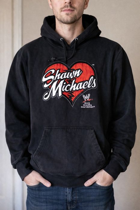 Толстовка рестлинг Шон Майклз фанатская коллекция худи капюшонка