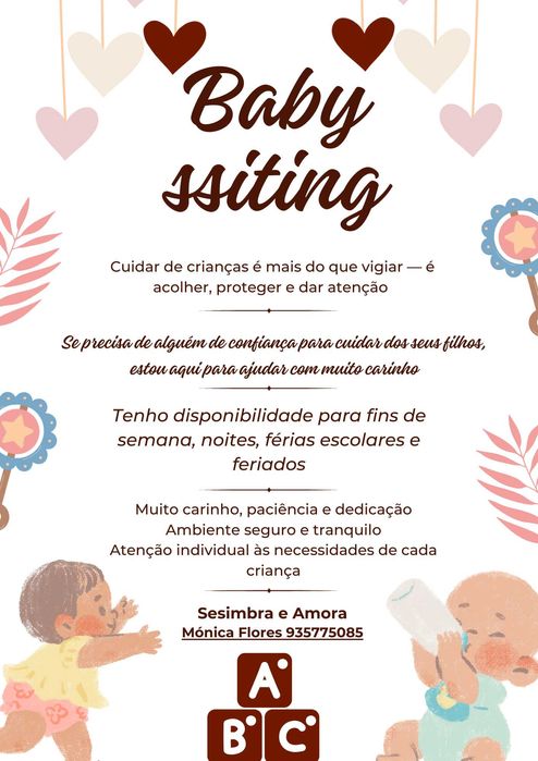 Serviços de Babyssiting