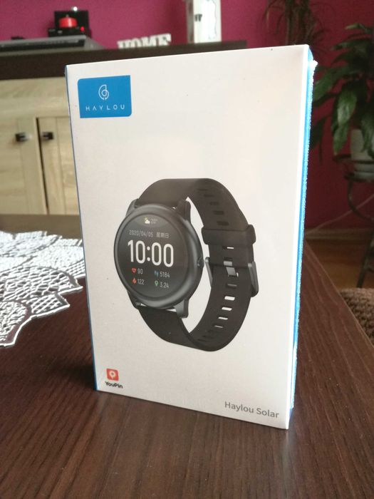 Smartwatch Haylou Solar LS05-1. Nowy, zalaminowane pudełko