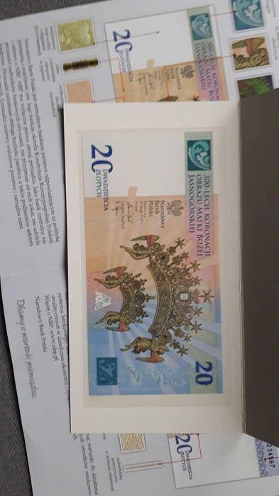 20 złotych banknot kolekcjonerski