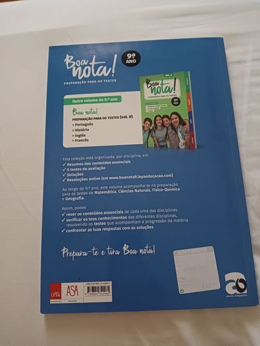 Boa Nota 9° ano Geografia, física, ciências, matemática