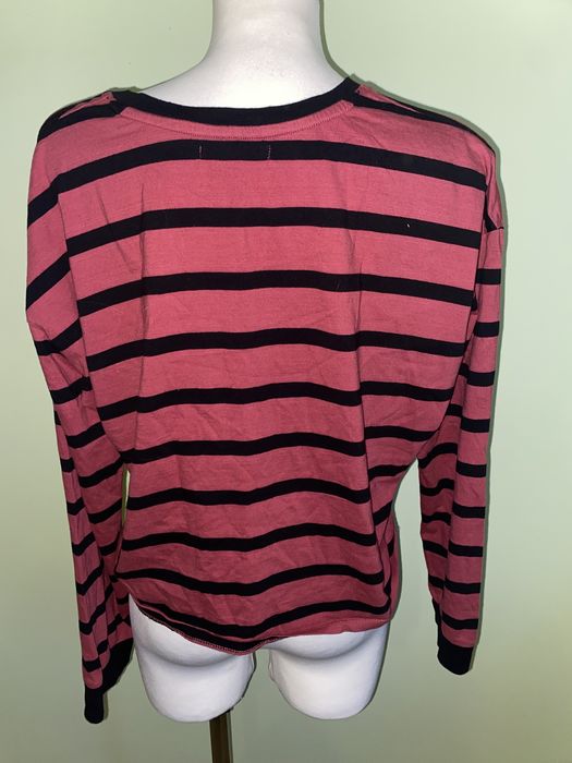 Bluza cienka XL w paski krótki fason Sinsay