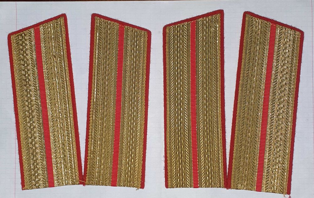 Парадные погоны СССР . 2 пары Цена за 2 пары