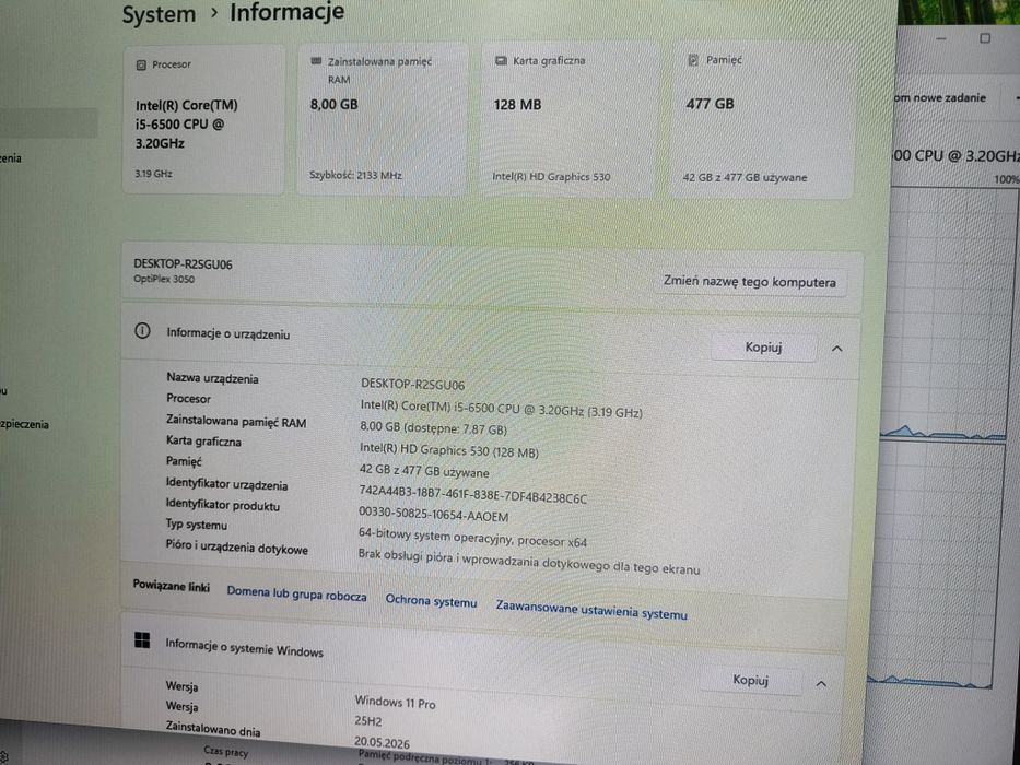 Dell OptiPlex 3050 | i5 | 8GB RAM | 500GB SSD | Windows 11 Pro