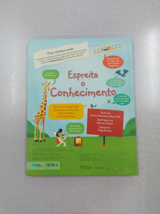 Livro | Espreita o Conhecimento | Porto Editora | NOVO