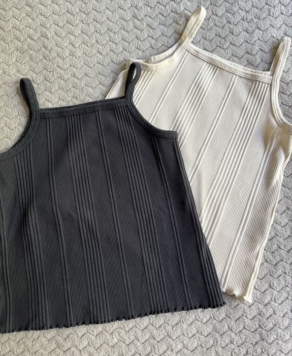 Zestaw 2-pak top na ramiączkach podkoszulek H&M 92