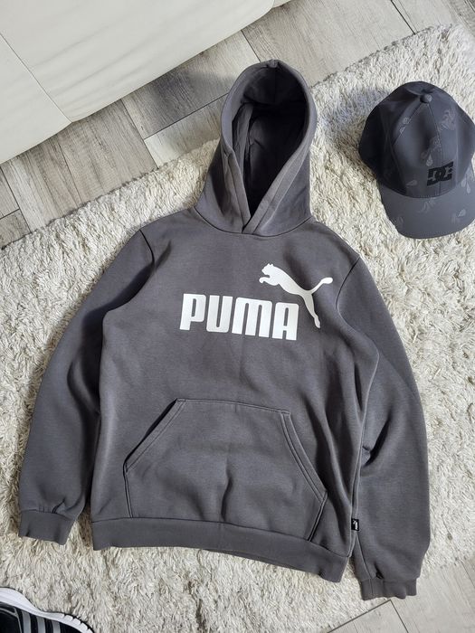 Куртка пуфер оверсайз, худі Puma для хлопчика підлітка