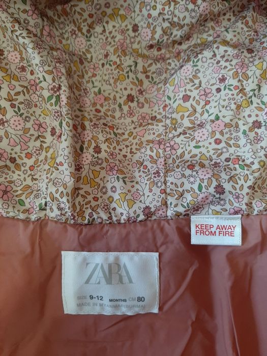 Курточка Zara дитяча демісезонна