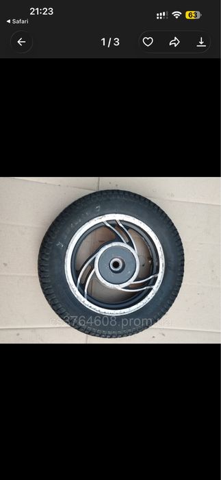 Продам заднее колесо Viper Wind с покрышкой