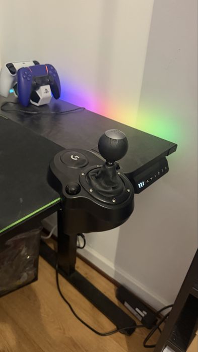 Volante logitech +shifter+Suporte+jogo