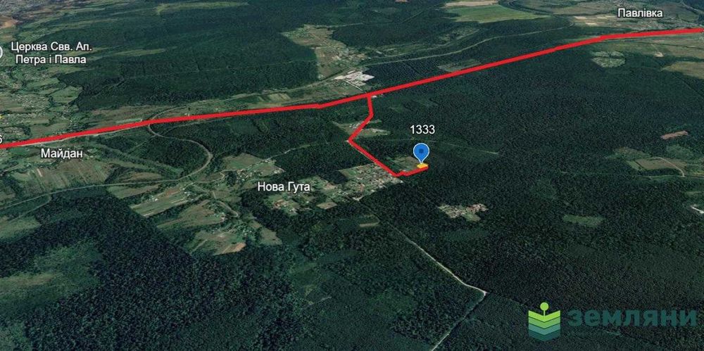 Продаж земельної ділянки 9 сот в с. Нова Гута (8)