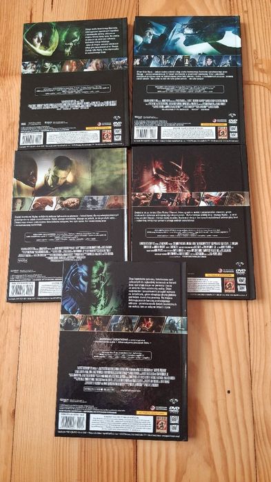 Płyta DVD i książka Obcy 5 części
