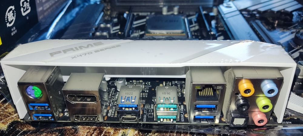 Материнская плата X470 +процессор