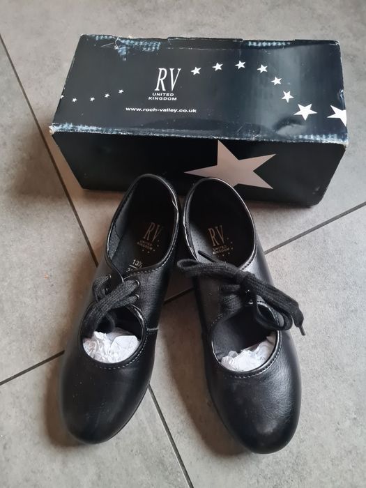 Roch Valley buty do tańca. Niski obcas. Czarne. NOWE. Rozmiar 32,5