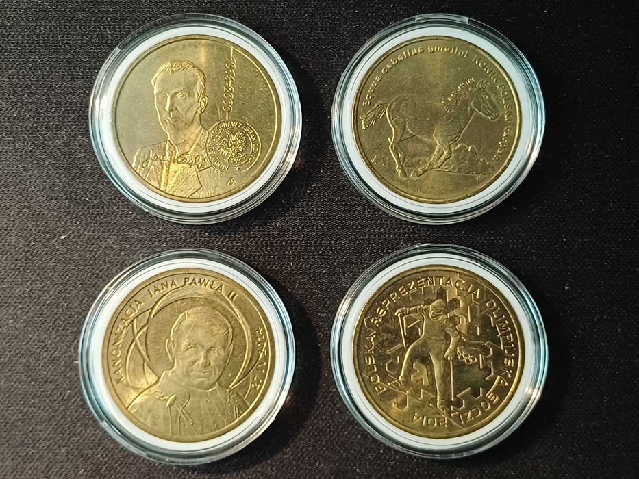 Monety okolicznościowe 2 zł - 2014 rok - komplet 4 z 4 wydanych