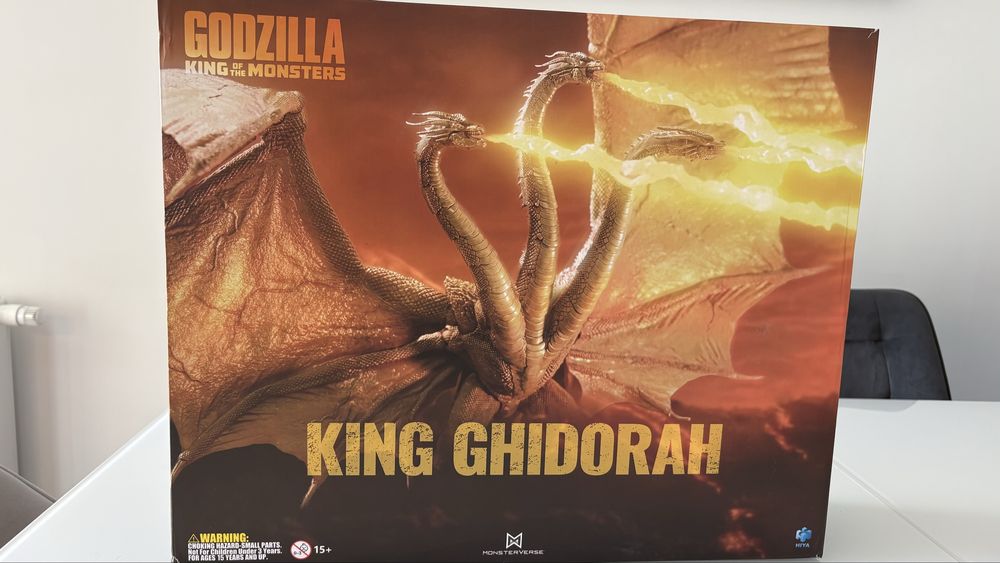 Oryginalna figurka HIYA King Ghidorah. Stan idealny.