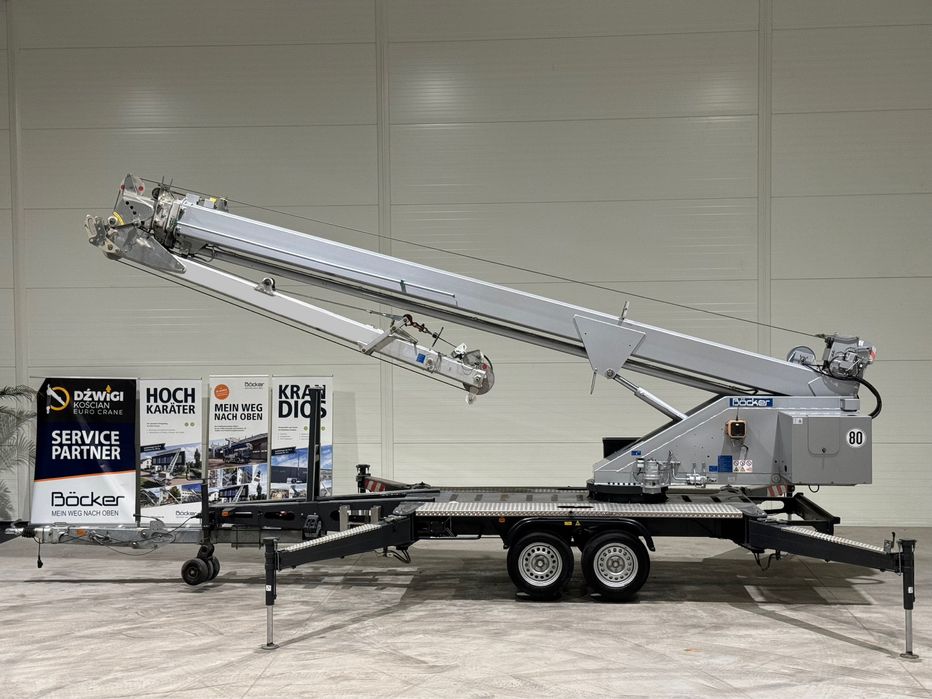 Dźwig dekarski Böcker ahk 27/1200 żuraw ciesielski budowlany