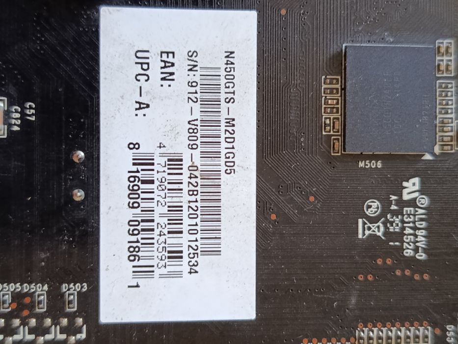 Nvidia gts 450 1gb 128 bit.