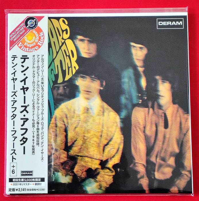 TEN YEARS AFTER Japan Mini Lp + 6 bonus Alvin Lee The Doors Grand Funk