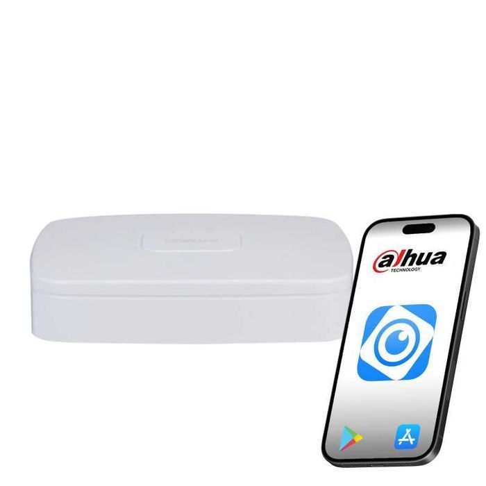Rejestrator IP 8 Kanałów Dahua NVR2108-4KS3 4K Detekcja Ruchu H265
