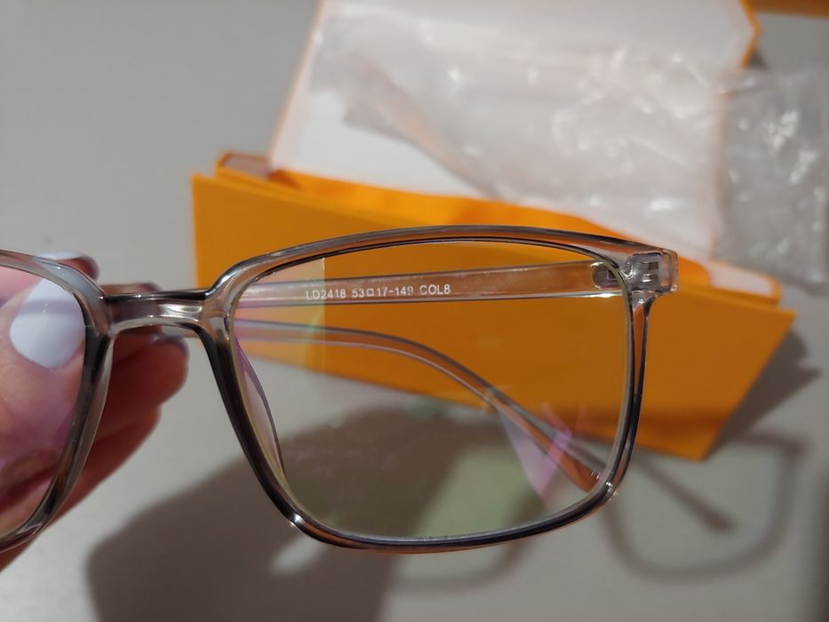 Okulary zerówki unisex