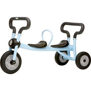 Rowerek biegowy dwuosobowy dla rodzeństwa lub bliźniąt