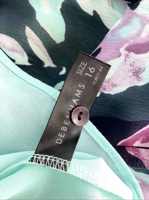 Debenhams zwiewna spódnica midi 44