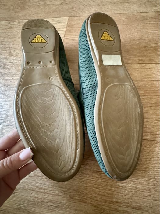 Мужские кожаные туфли