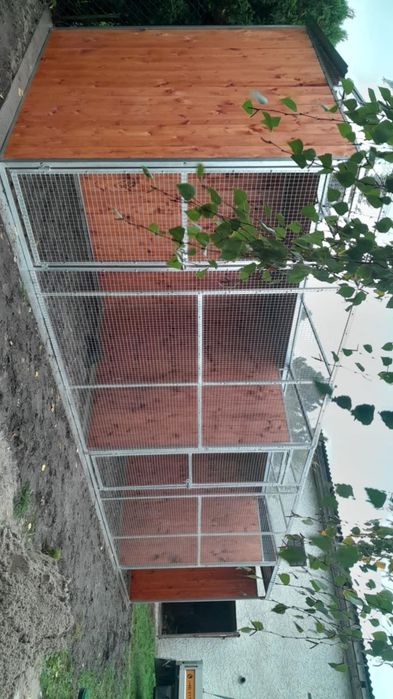 Woliera dla ptaków klatka dla kota  box