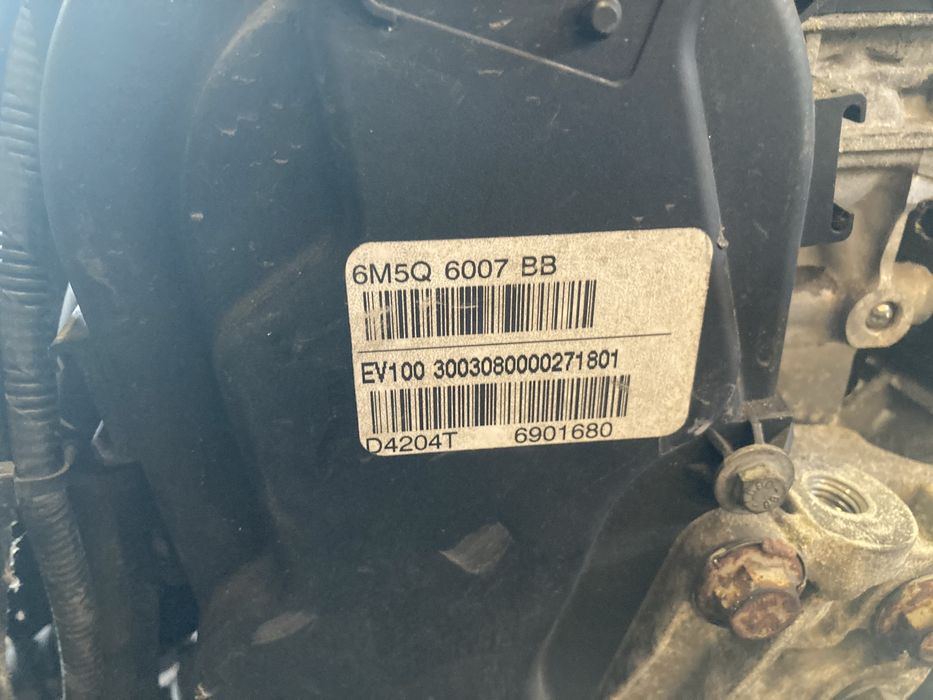 6m5q 6007 bb двигатель ford 2.0 tdci
