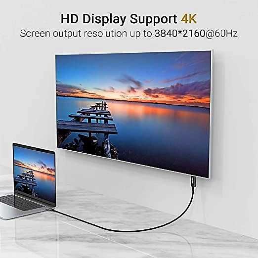 кабель USB-C HDMI 4K 2K 60Hz 1.8m